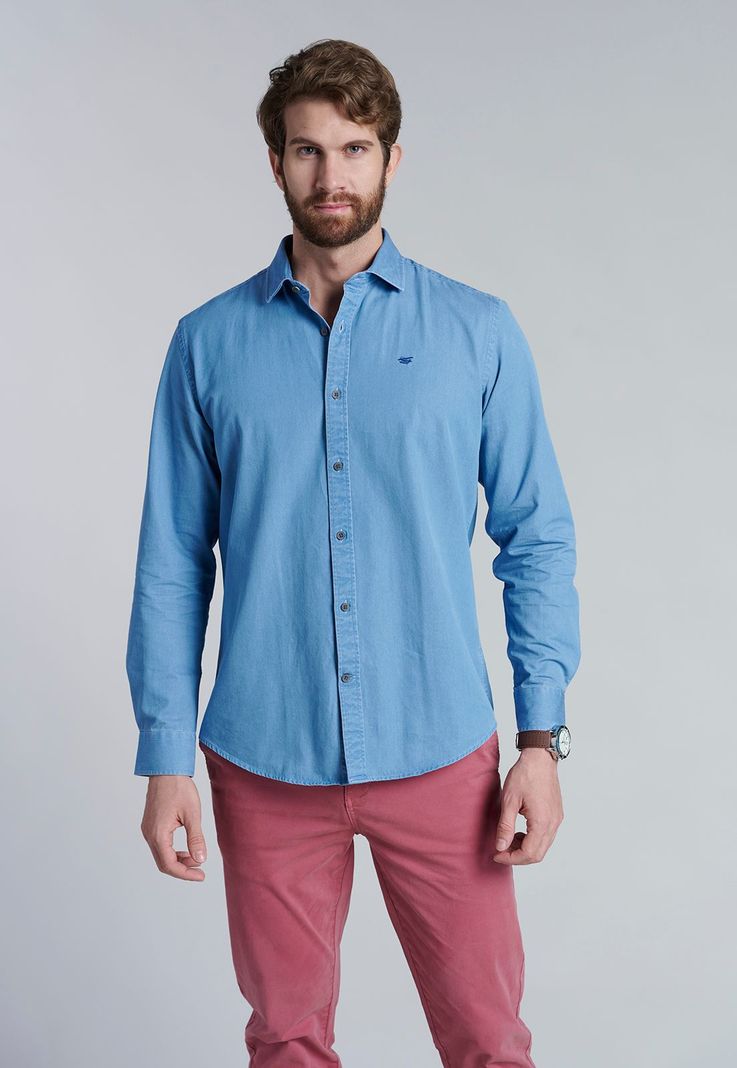Camisa Portland F Lt Denim-0