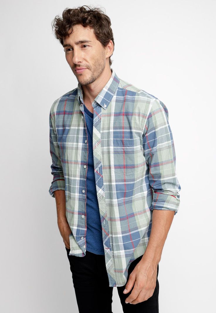 Camisa Manhattan Fj Petroleo Negro S