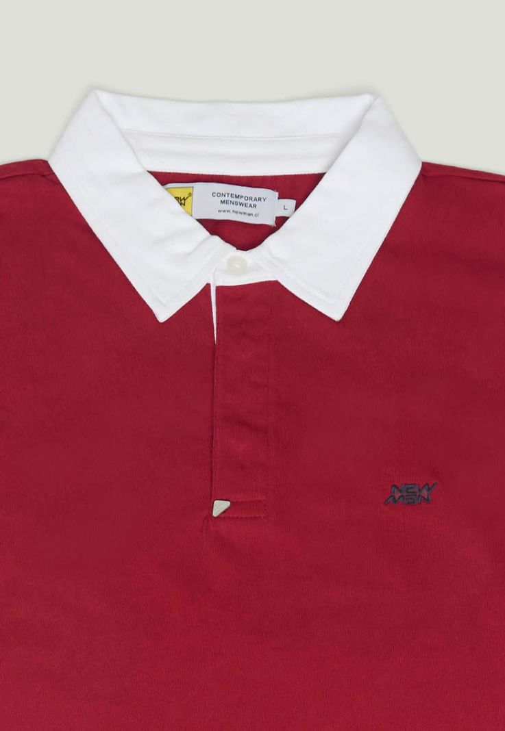 Polera Polo Huelva Heritage Cherry-1