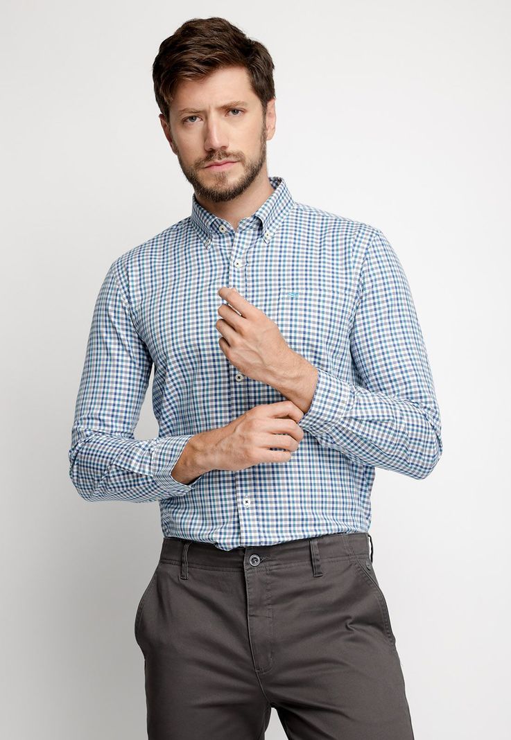 Camisa Smart Casual Dublin River Verde S