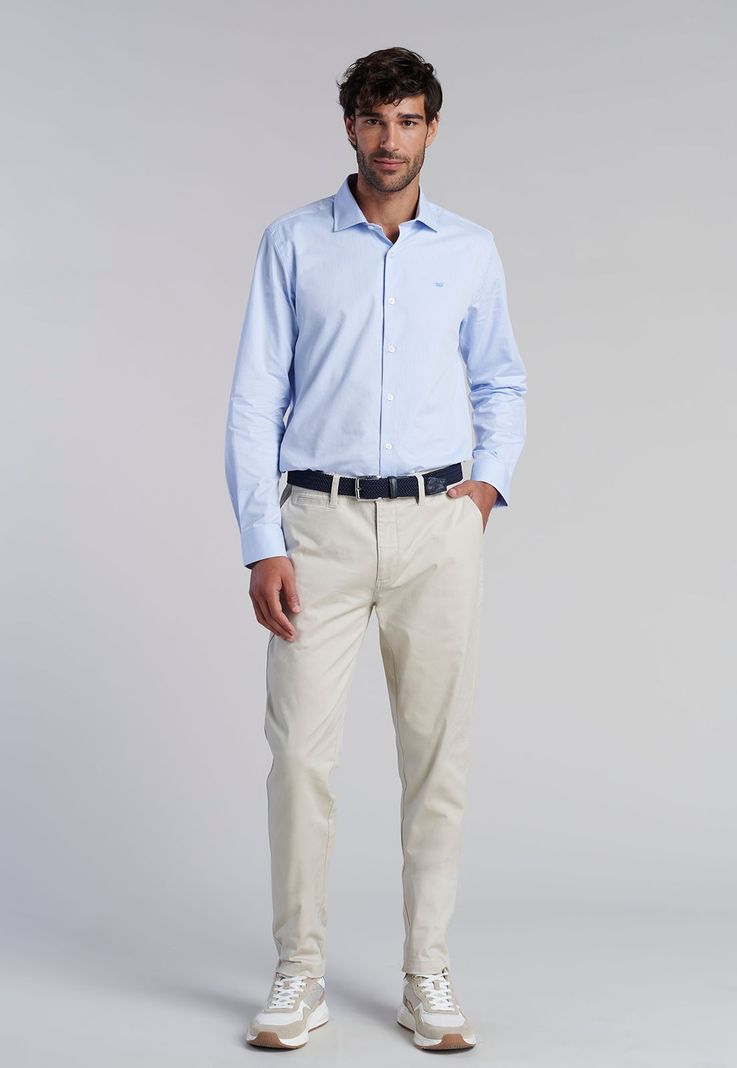 Camisa Jacquard Giorgia Sc Sky-1
