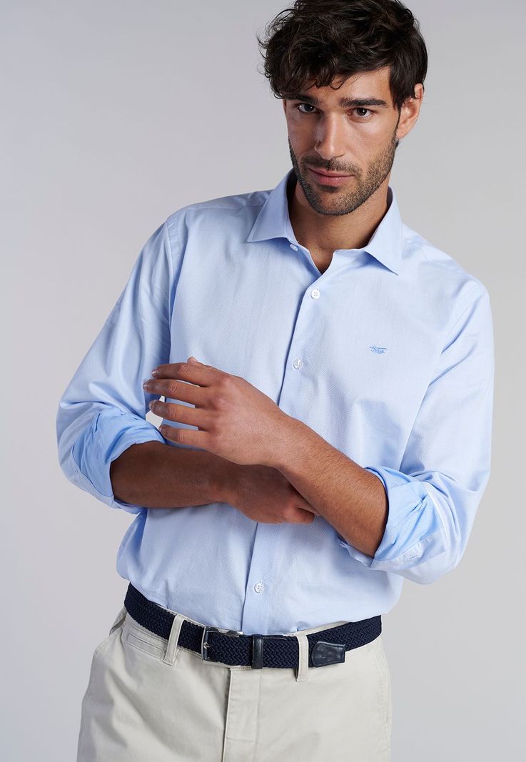 Camisa Jacquard Giorgia Sc Sky-4