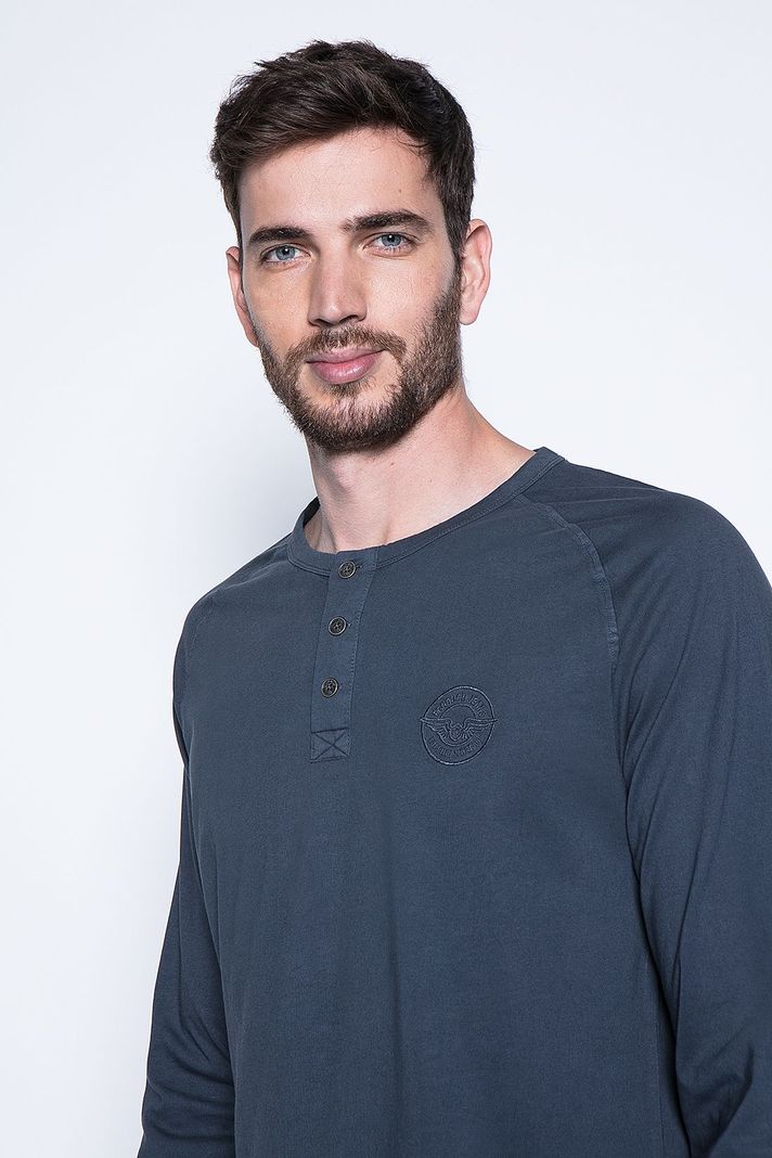 Polera Florida Blue-2