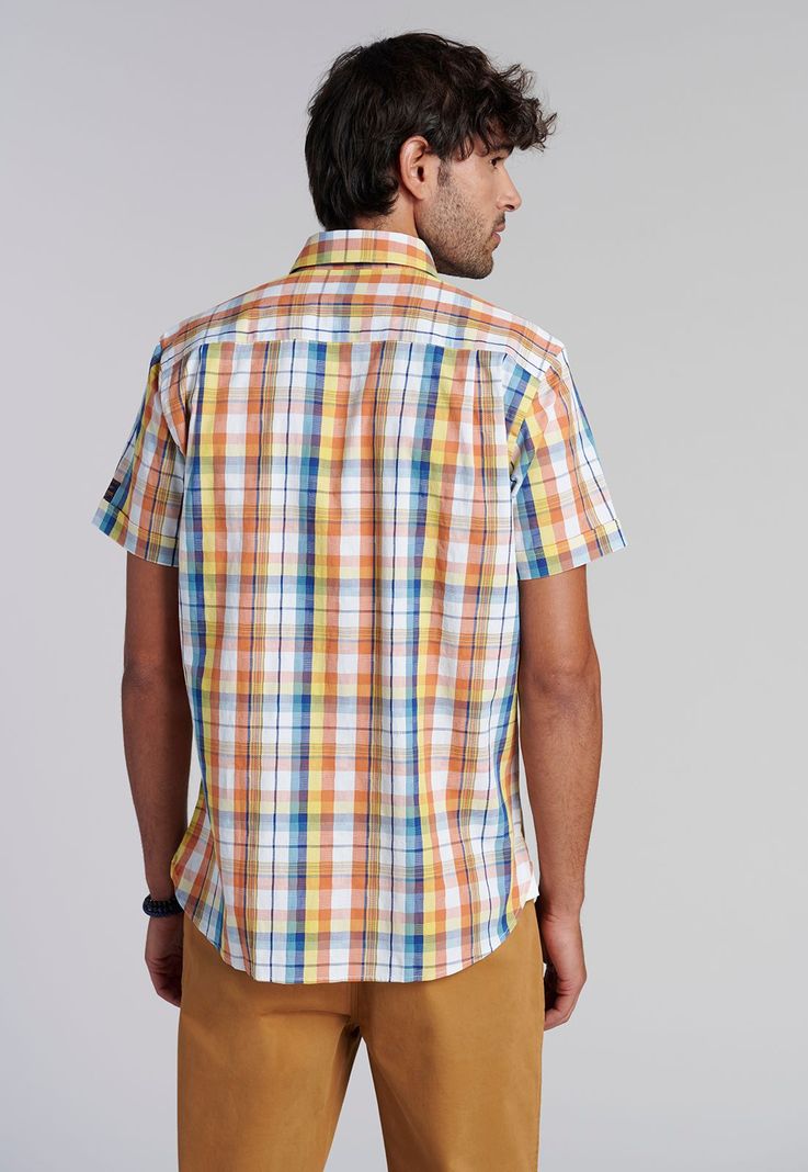 Camisa Checkered  Toronto Fj Yellow-3
