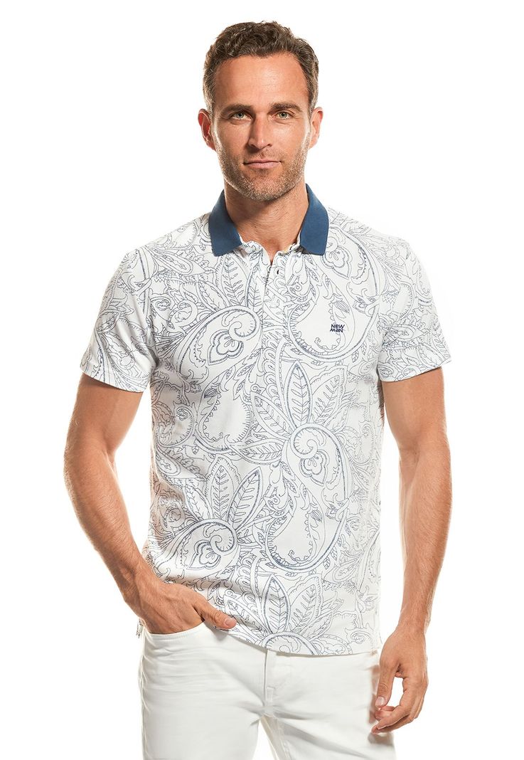POLERA POLO PEPE WHITE
