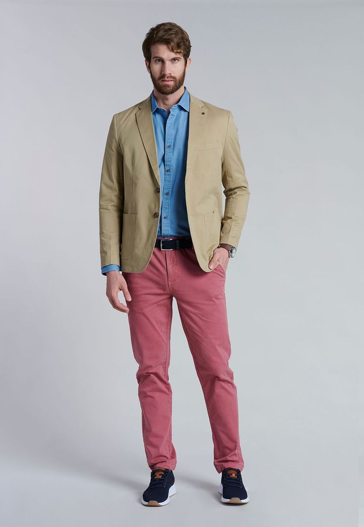 Blazer Stanford Sc Khaki-1