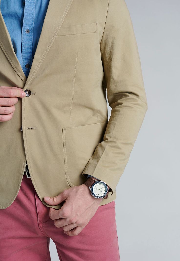 Blazer Stanford Sc Khaki-2