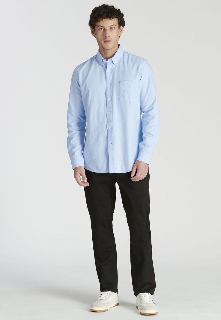 Camisa Exeter Heritage Sky-0