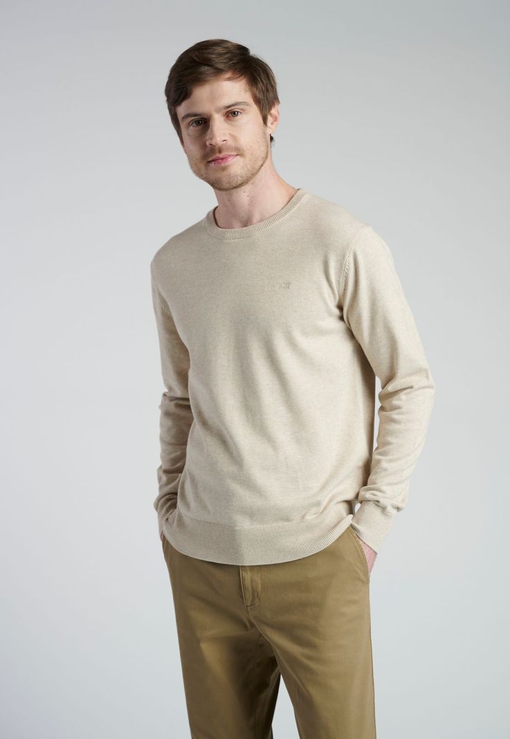 Sweater  Lugo Beige Melange-0