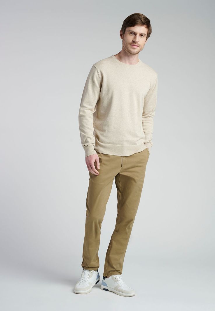 Sweater  Lugo Beige Melange-1