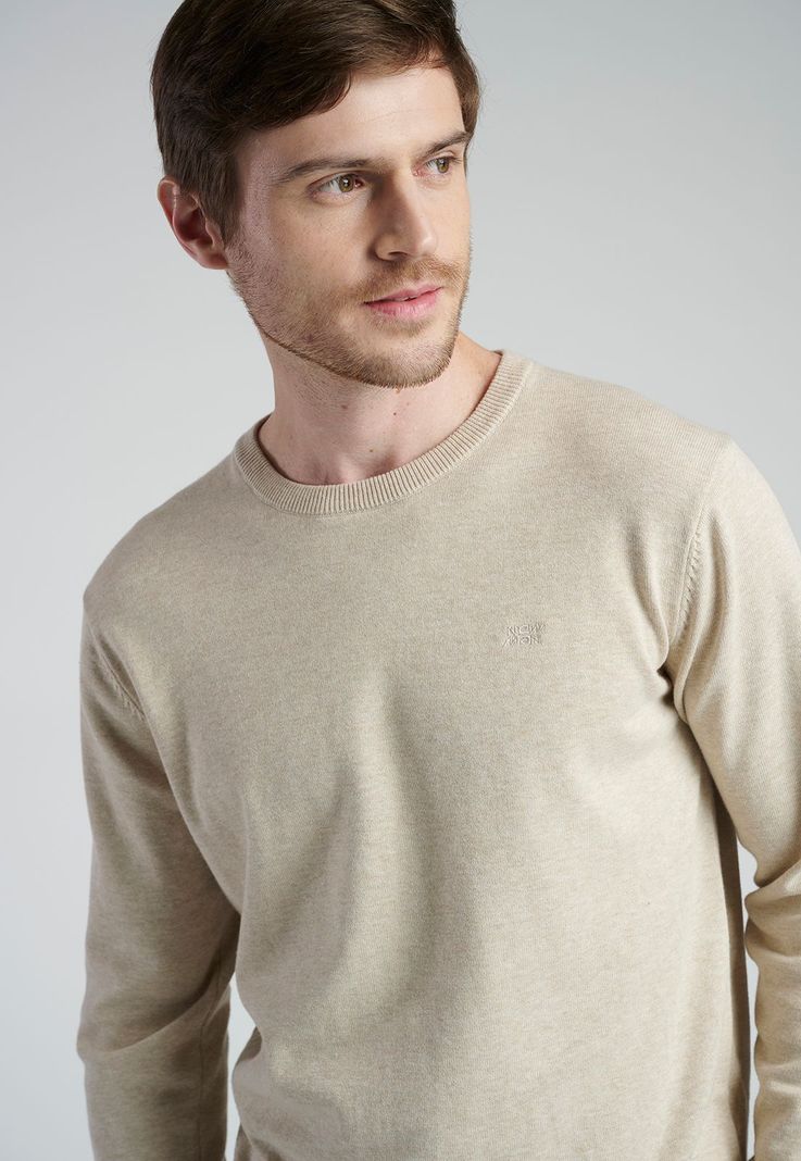 Sweater  Lugo Beige Melange-2