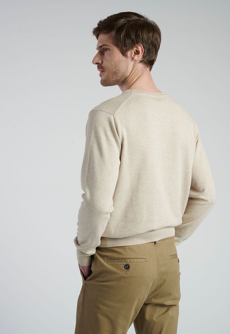 Sweater  Lugo Beige Melange-3