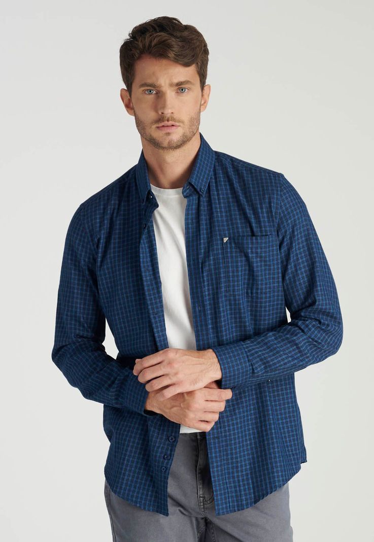 Camisa Logan Heritage Blue-0