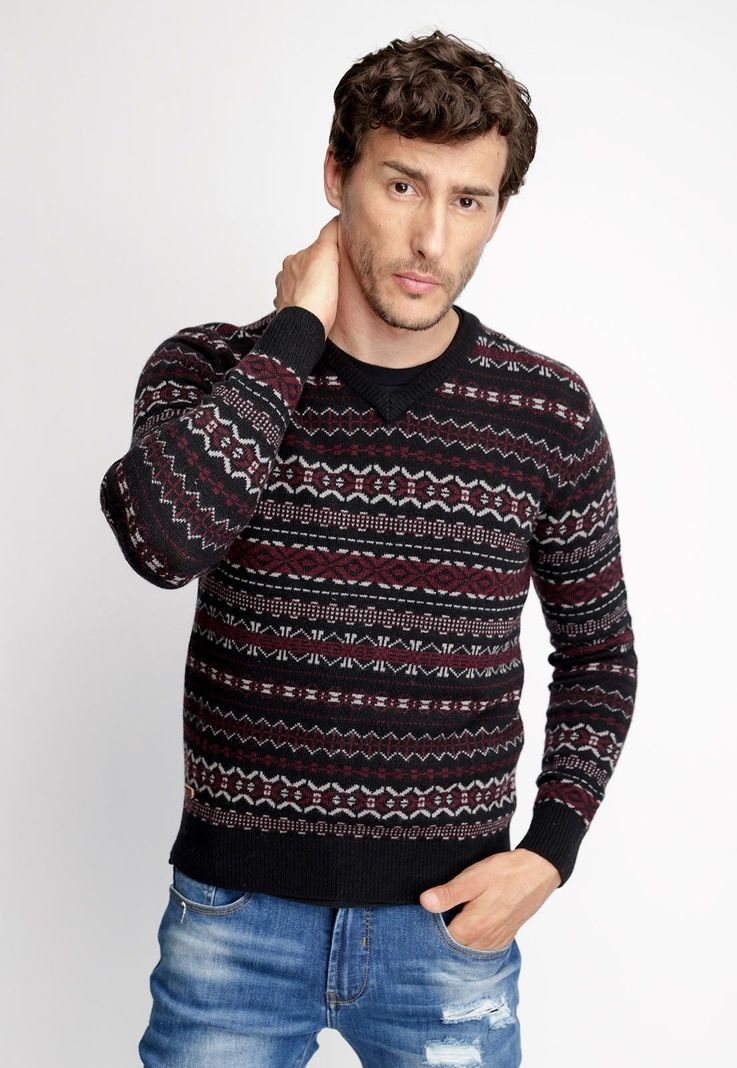 Sweater Colorado Burgundy-0
