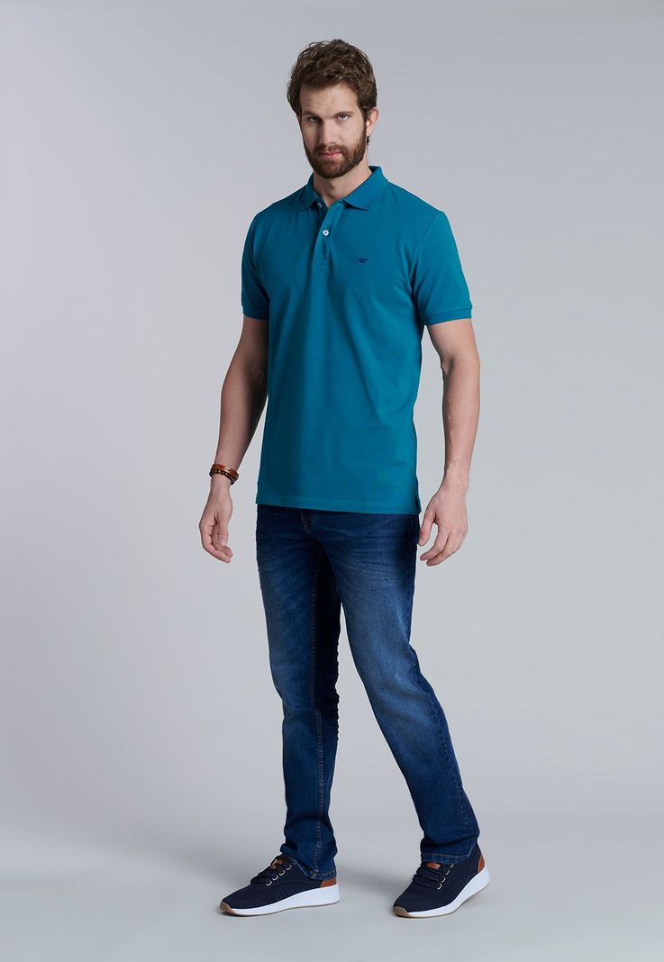 Polera Basica Pique Lt River-0