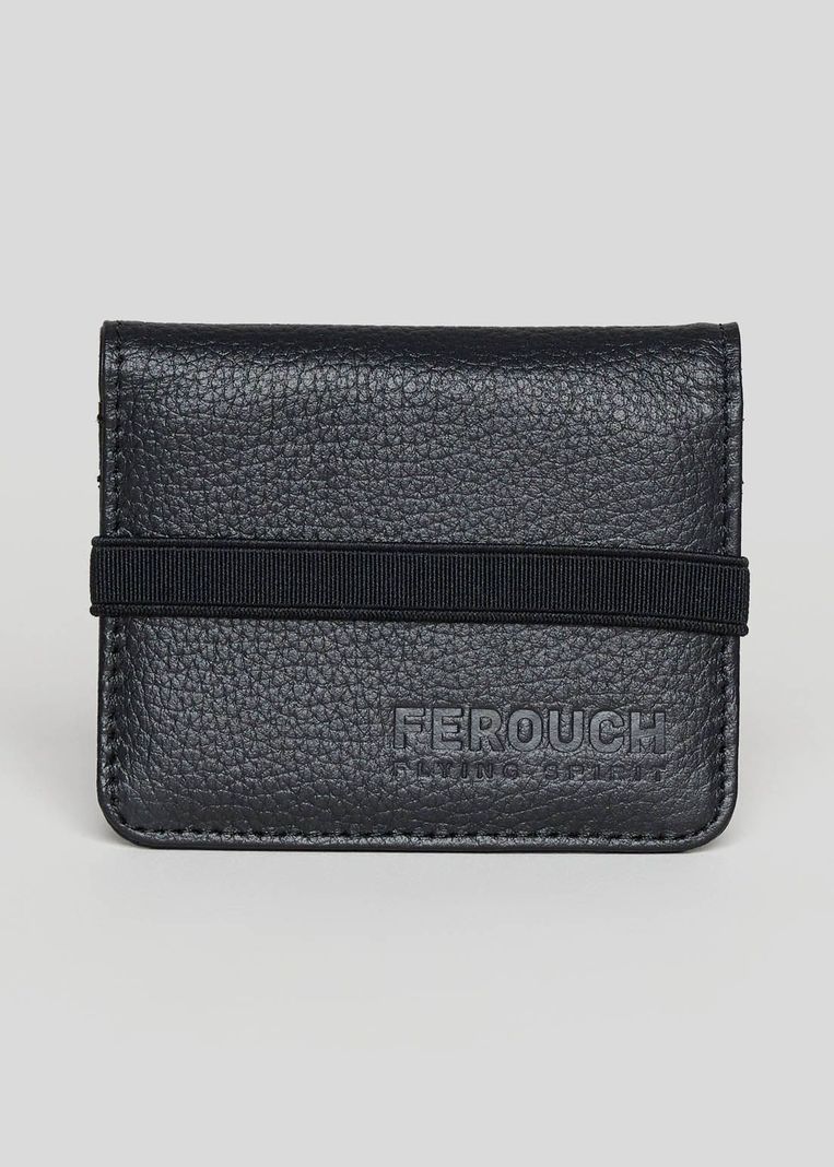 Billetera Cuero Kansas Black Ferouch