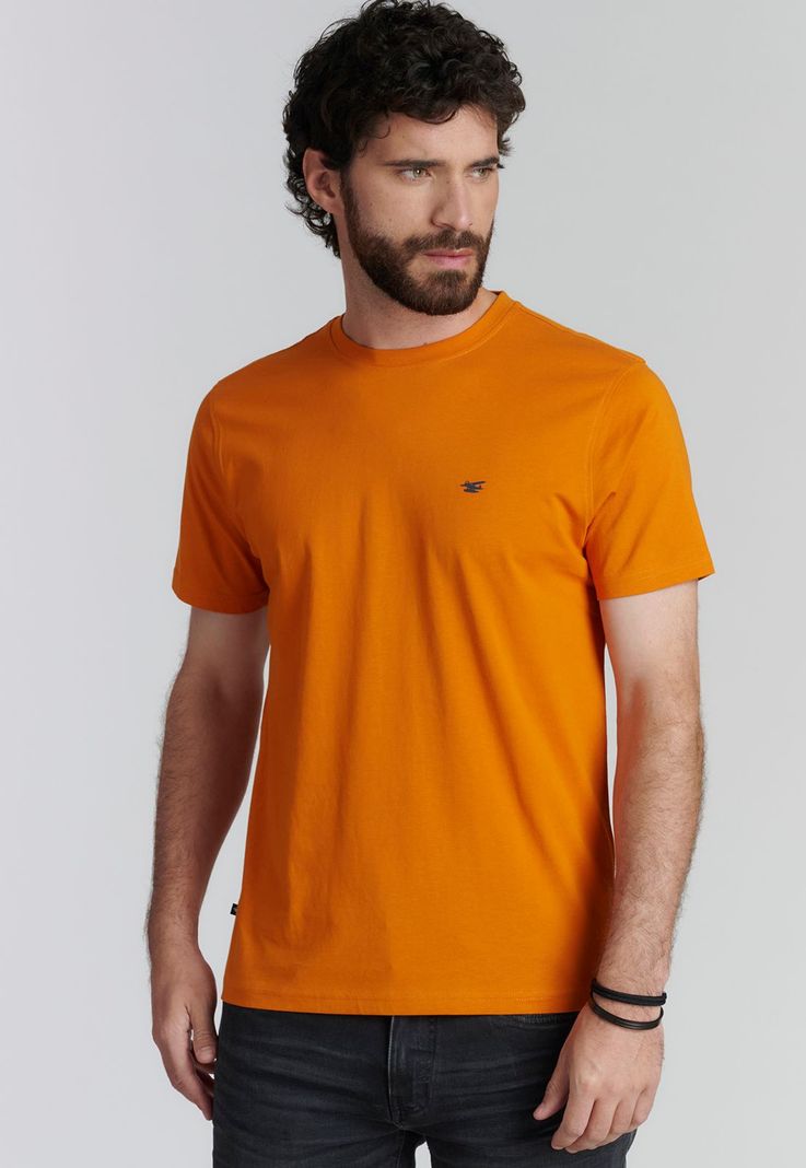 Polera Básica Maine Fr Pumkin-0