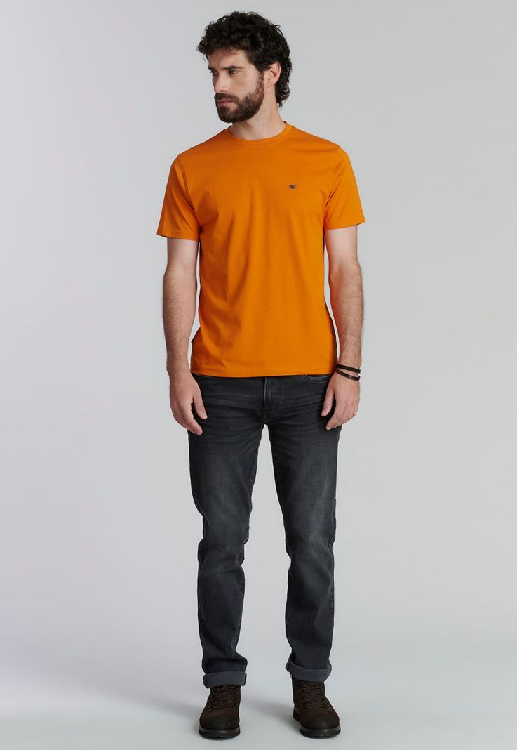 Polera Básica Maine Fr Pumkin-1