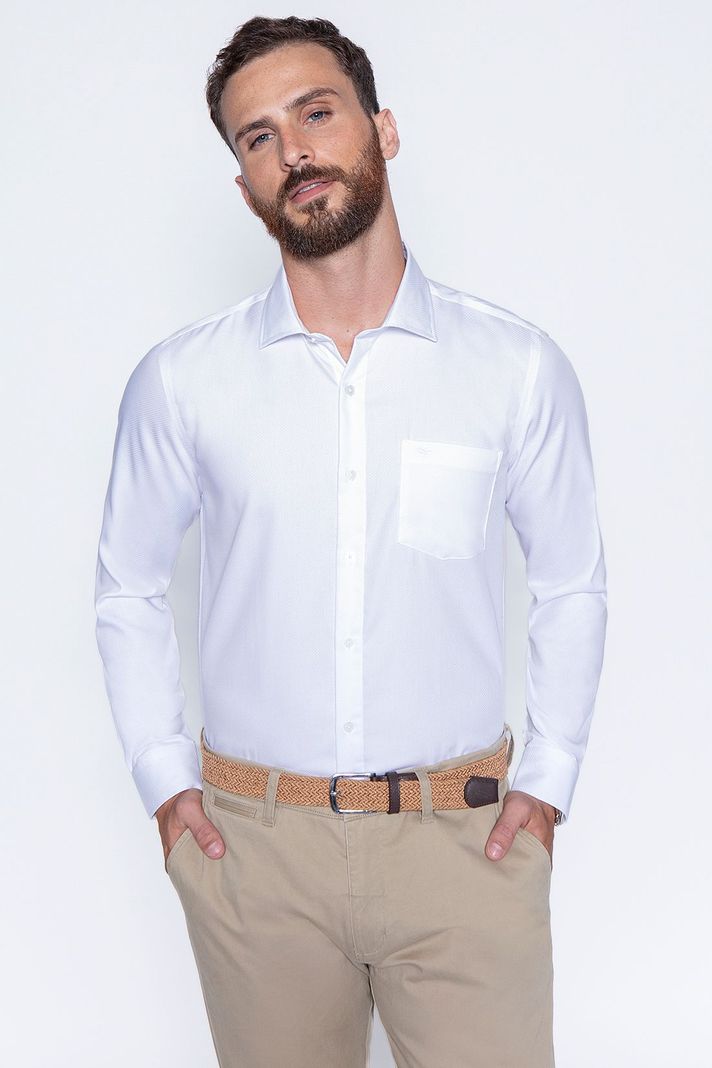 Camisa White Smart Casual Bristol-0