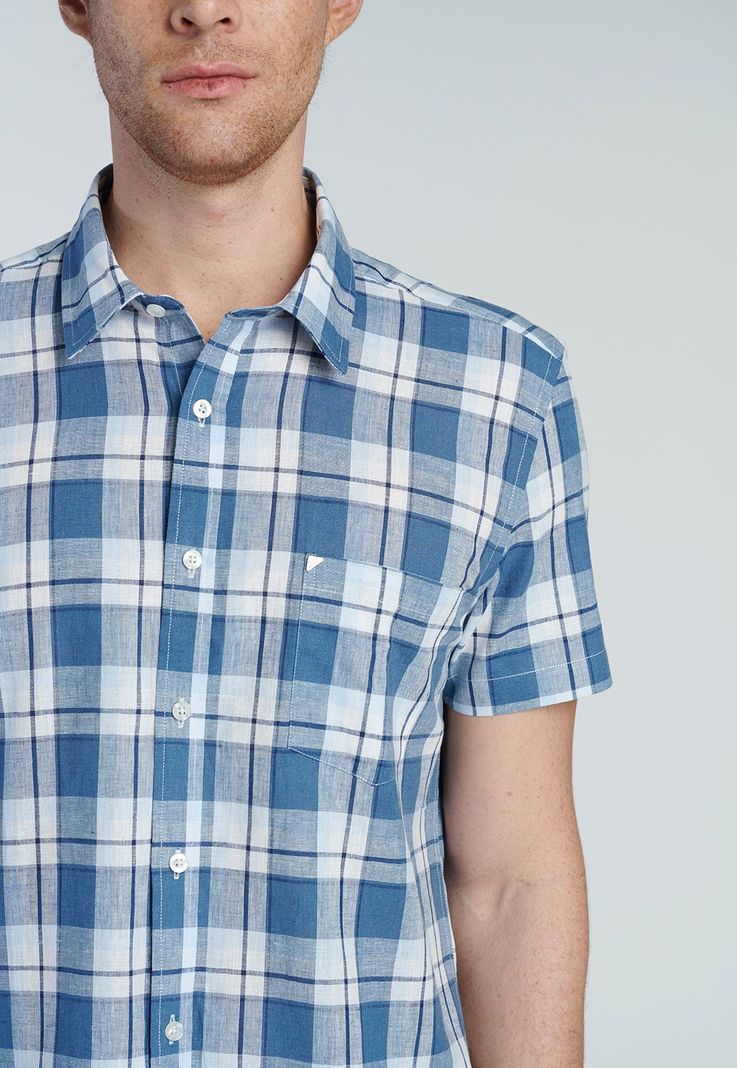 Camisa Burdeos Blue-2