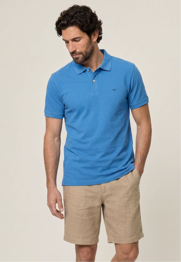 Polo Piqué Lt. Blue