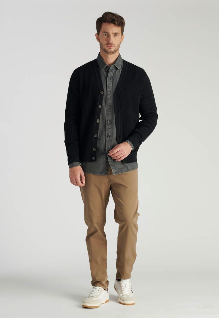 Cardigan Oviedo Heritage Black-1