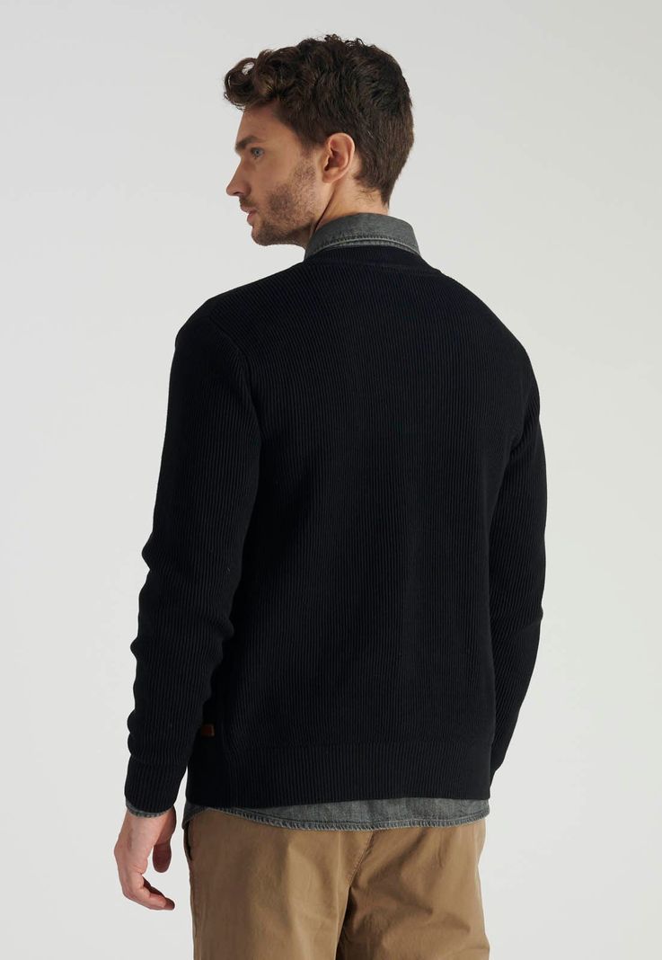 Cardigan Oviedo Heritage Black-3