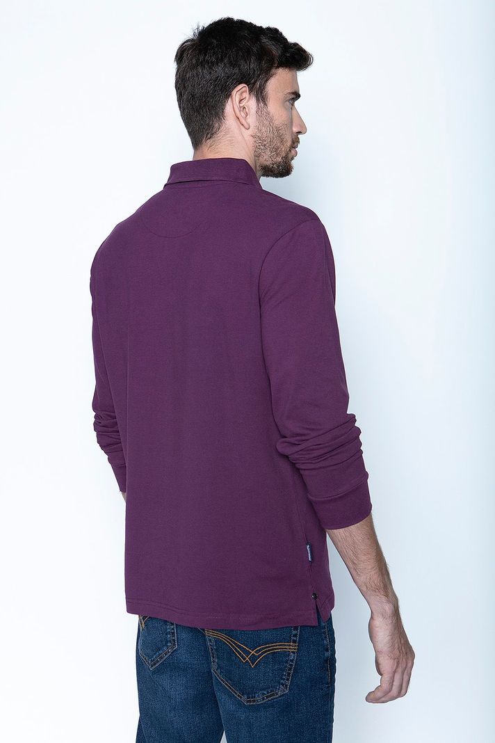 Polera Polo Ml Grape-1
