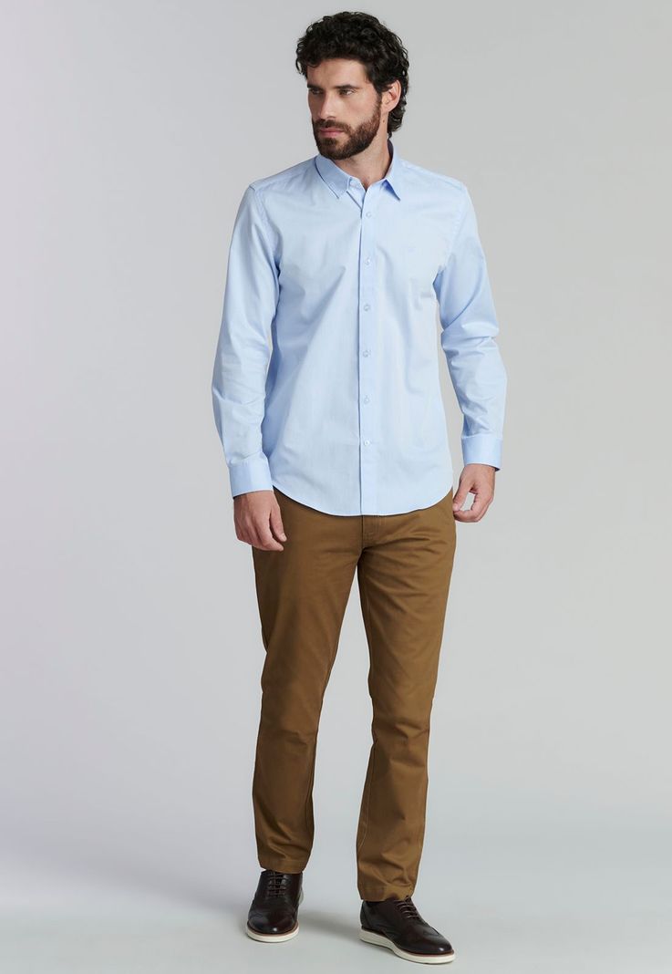 Camisa Alabama Smart Casual Sky-1
