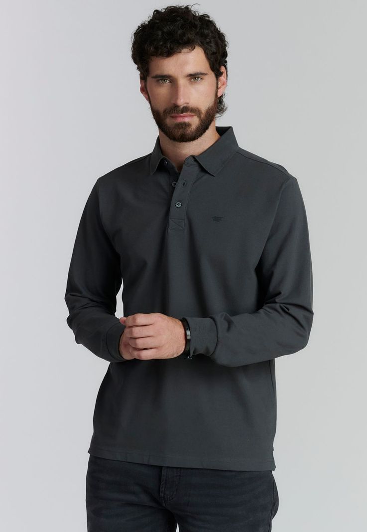 Polera Básica Dakota Fr Graphite-0