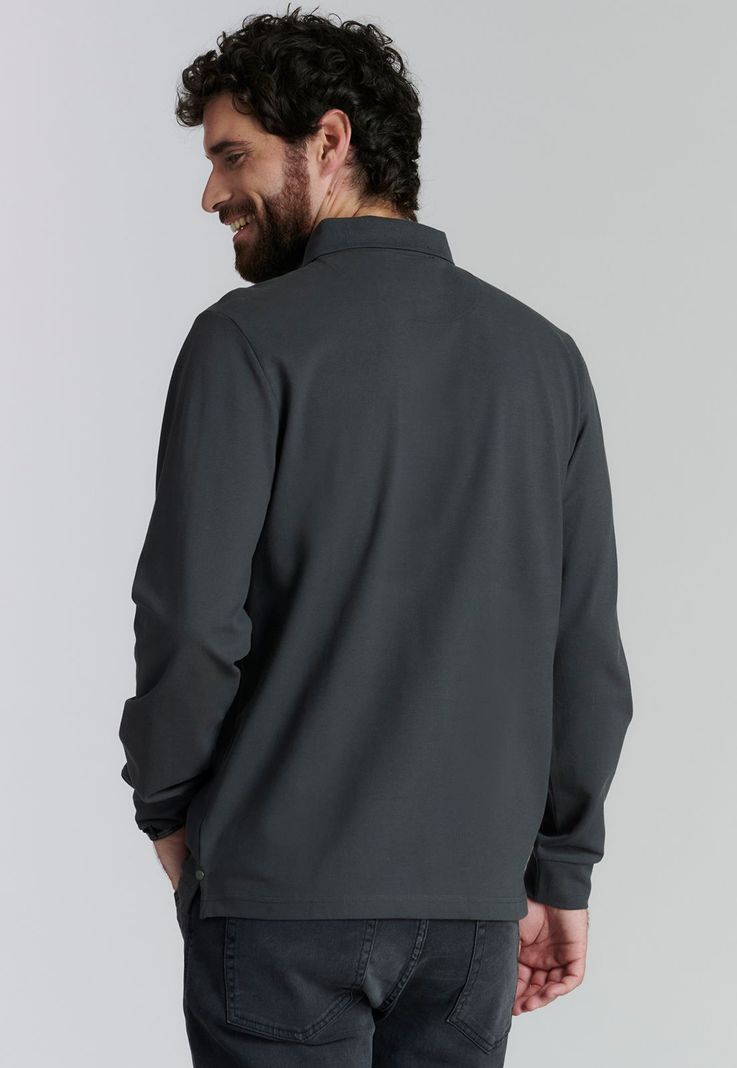 Polera Básica Dakota Fr Graphite-3