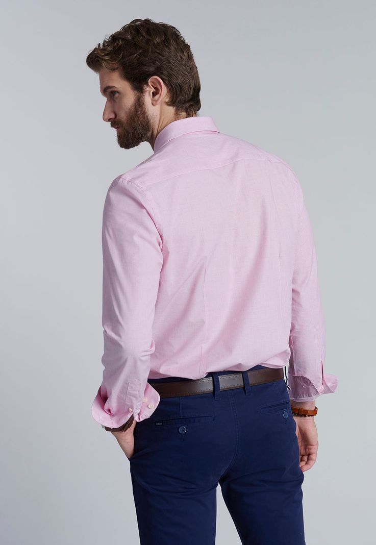 Camisa Mini Check Houston Sc Fucsia-3