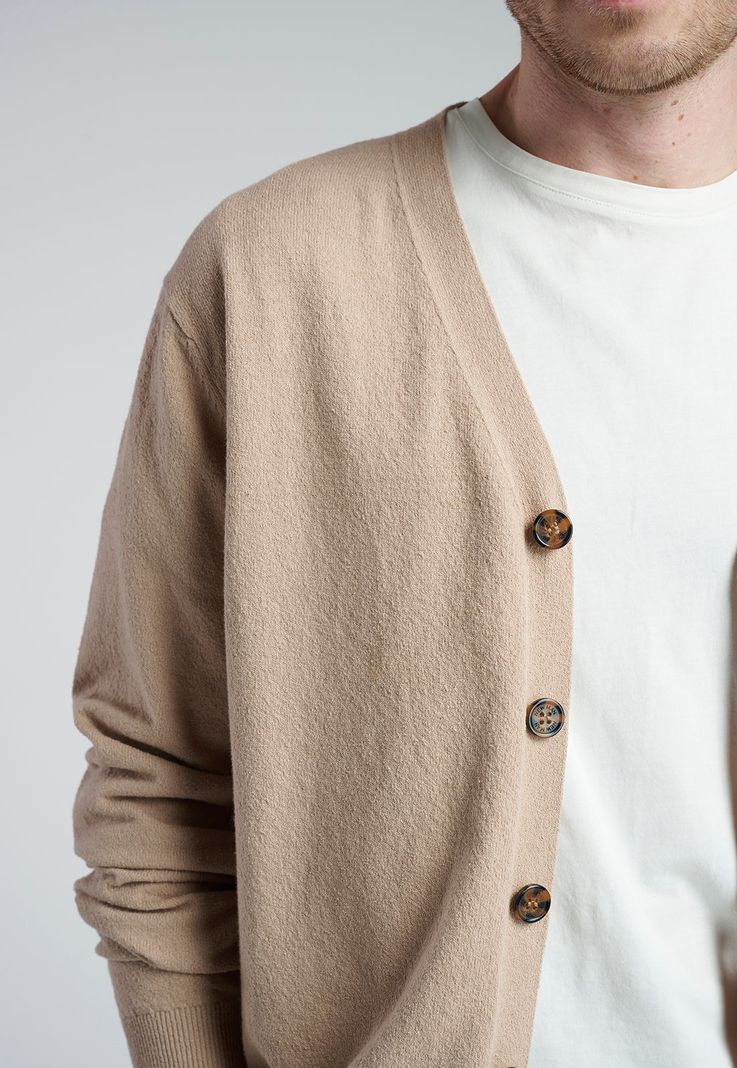 Cardigan  Gijon Taupe-2