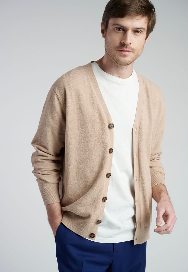 Cardigan  Gijon Taupe-4