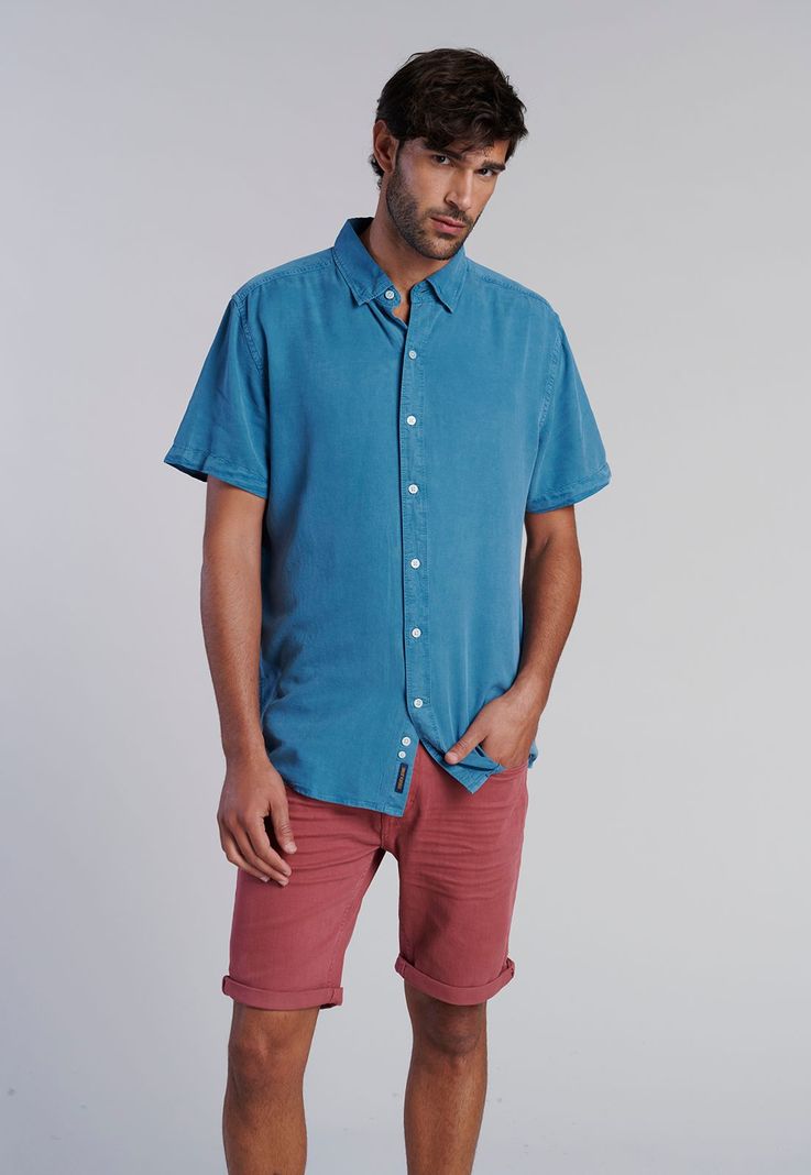 Camisa Sport Lyocell Fj Indigo-0
