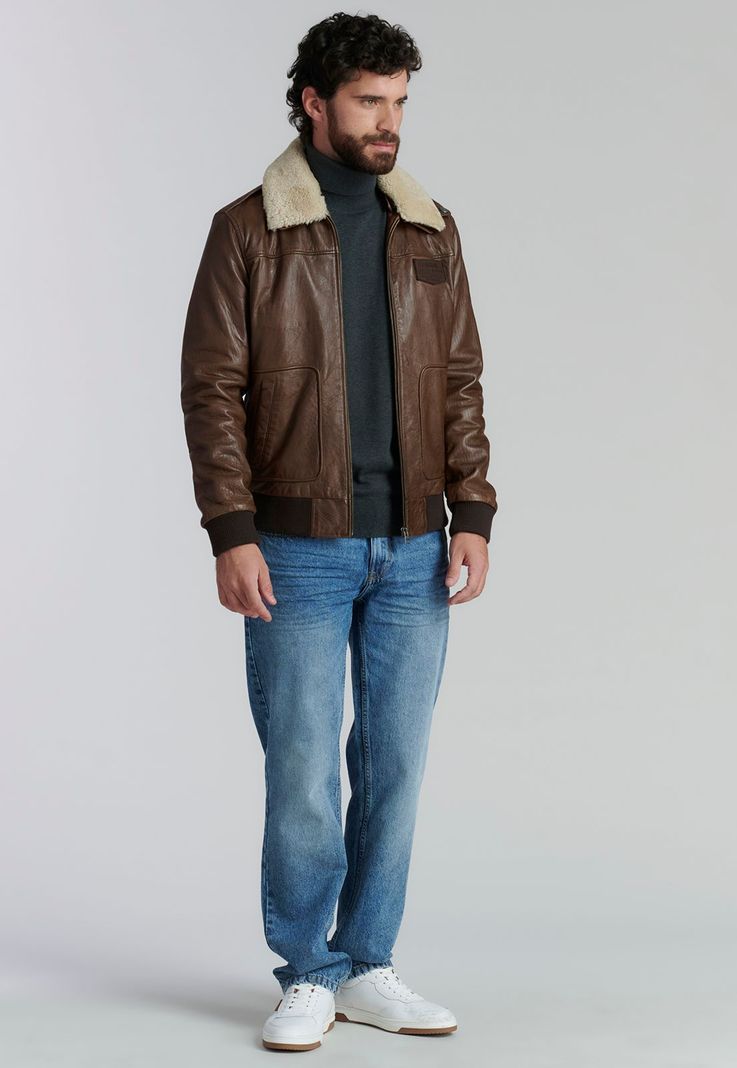 Chaqueta Cuero Montana Fr Brown-1