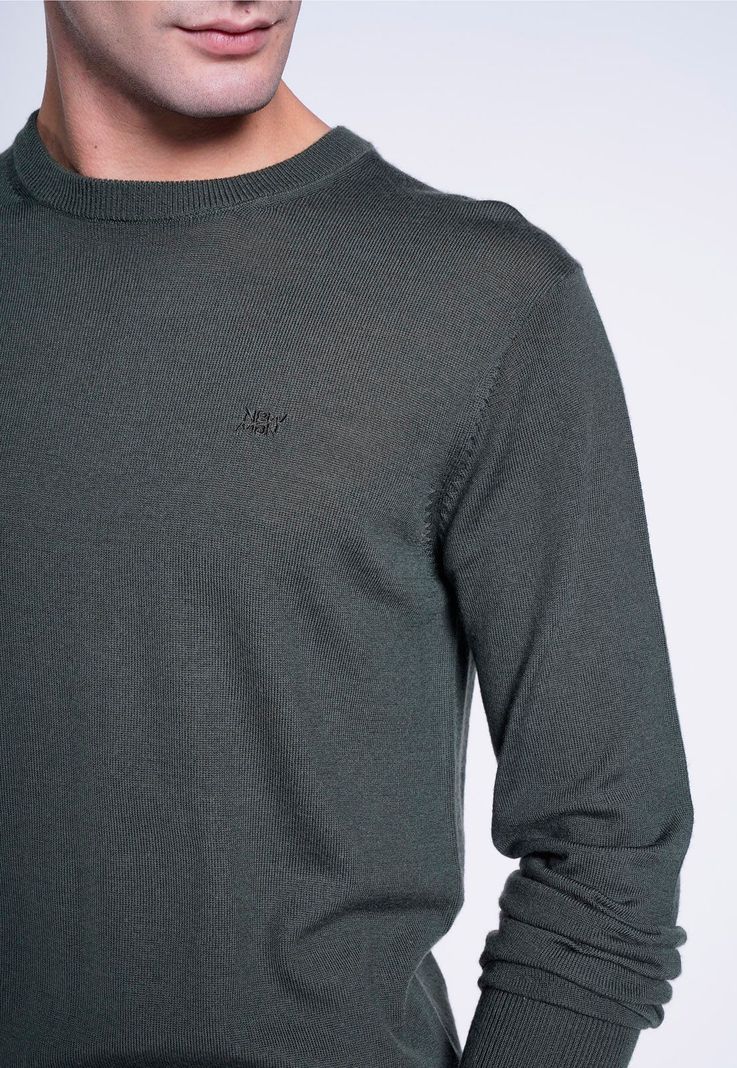 SWEATER ULLA DK FOREST-2