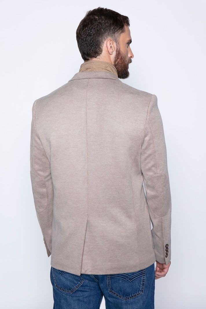 Blazer Knitted Bristol F Beige-1