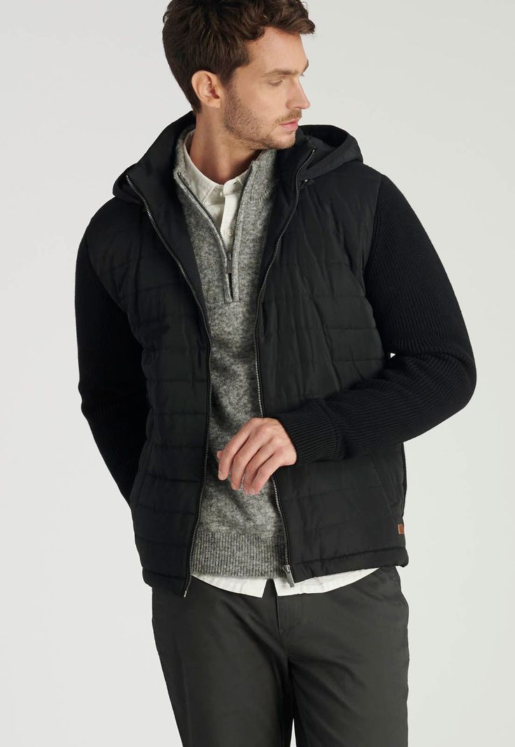 Cardigan Teruel Heritage Dk Grey Melange-4