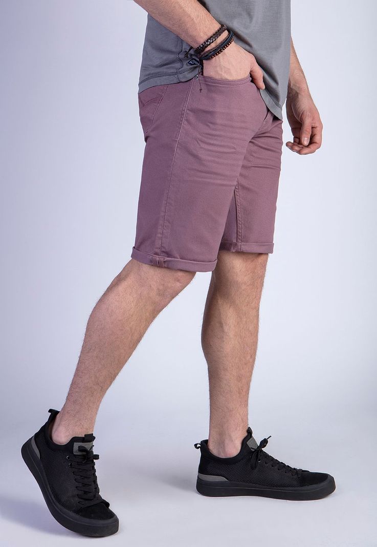 Bermuda Elyria Fj Burgundy Rojo 42
