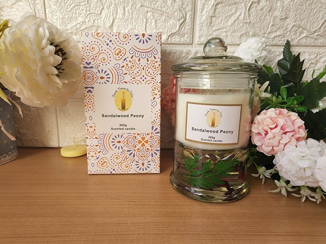 Velas Aromáticas Soya Y Gel, Sandalo-1