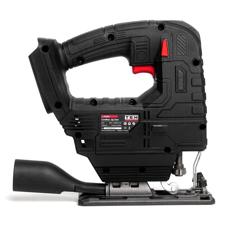 Sierra Caladora Inalámbrica 20V 100mm + 1 Batería + Cargador TEHTOOLS-6