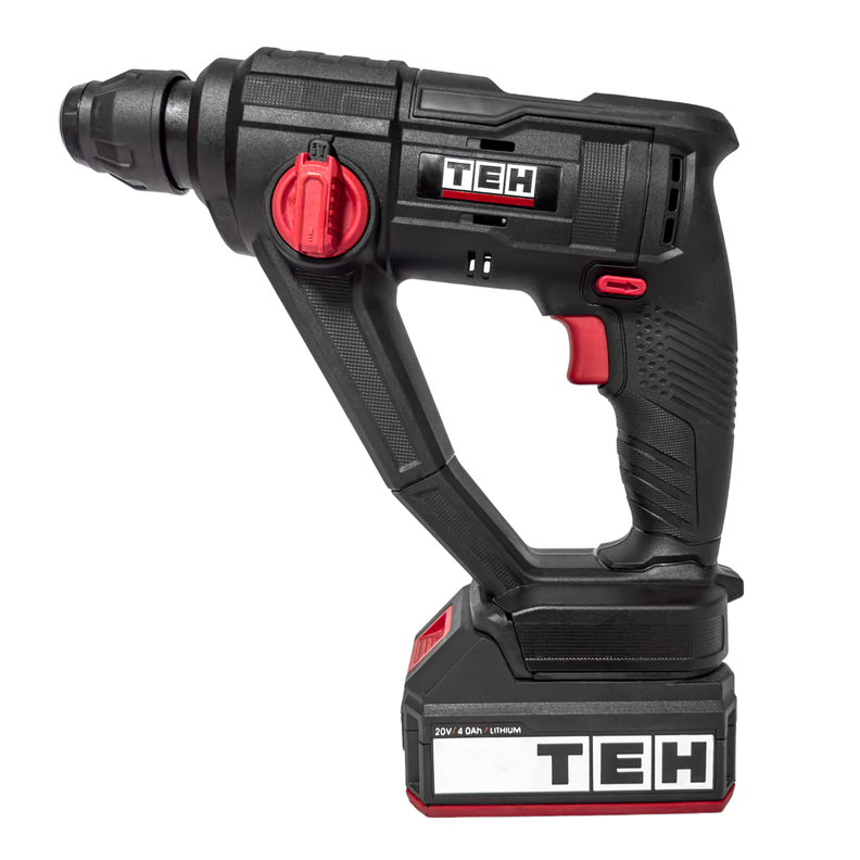 Taladro Martillo Perforador 20V 16MM + 1 Batería + Cargador TEHTOOLS-1