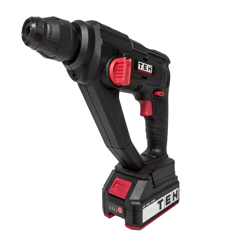 Taladro Martillo Perforador 20V 16MM + 1 Batería + Cargador TEHTOOLS-2