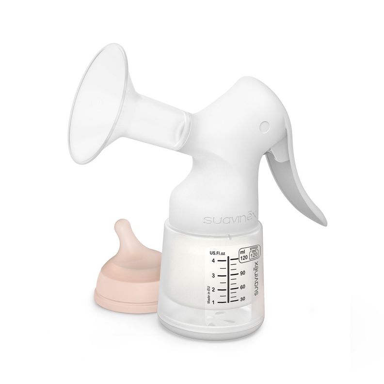 Extractor de Leche Manual con Mamadera Zero.Zero-0