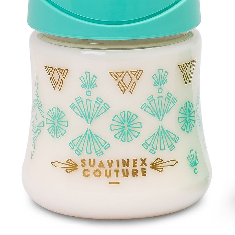 MAMADERA 150 ML PREMIUM TETINA REDONDA SILICONA VERDE-3