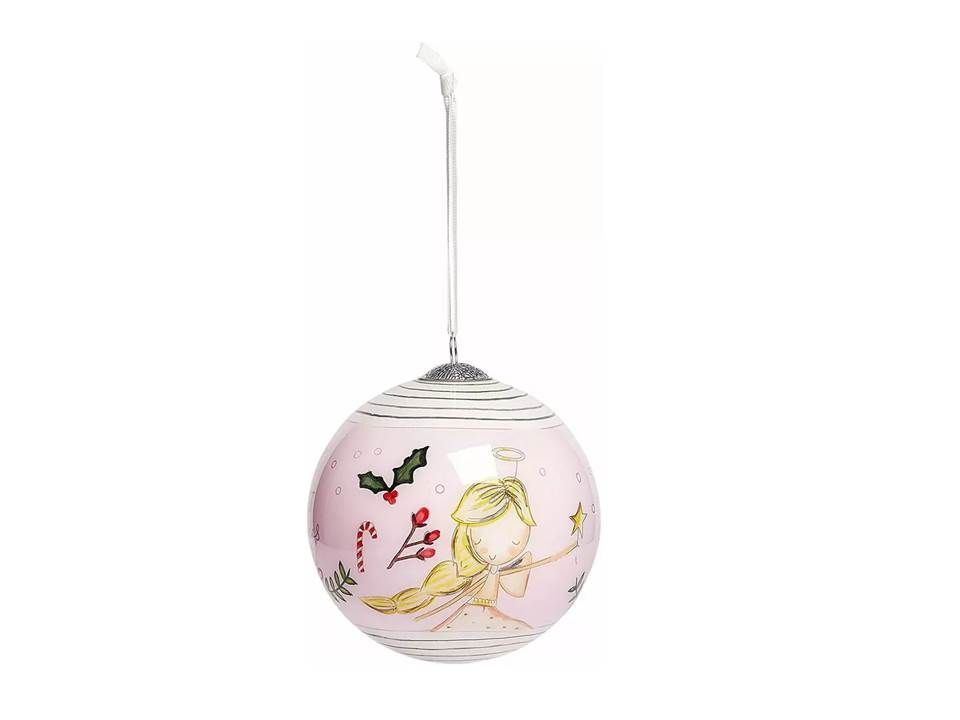 CHRISTMAS BAUBLE - PINK-1
