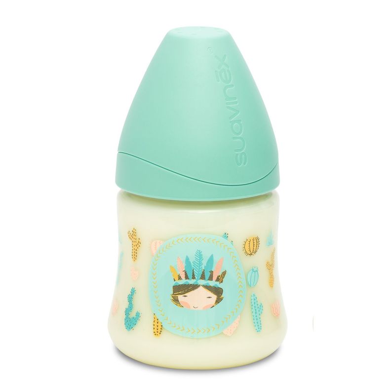 MAMADERA 150ML 3 POSICIONES TETINA REDONDA LATEX INDIO AZUL-0