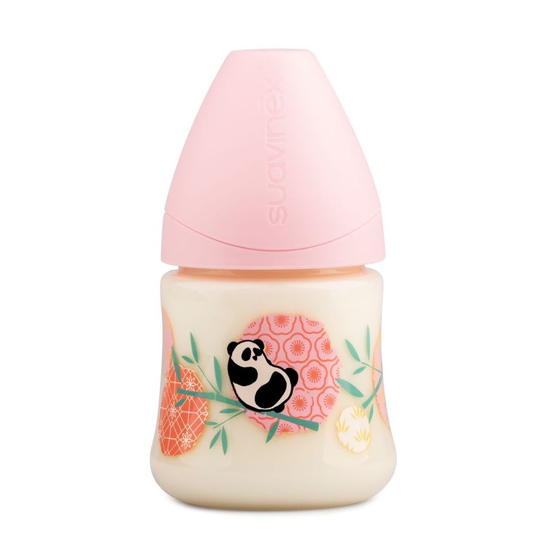 MAMADERA 150 ML ANATOMICA LATEX PANDA ROSADO-0
