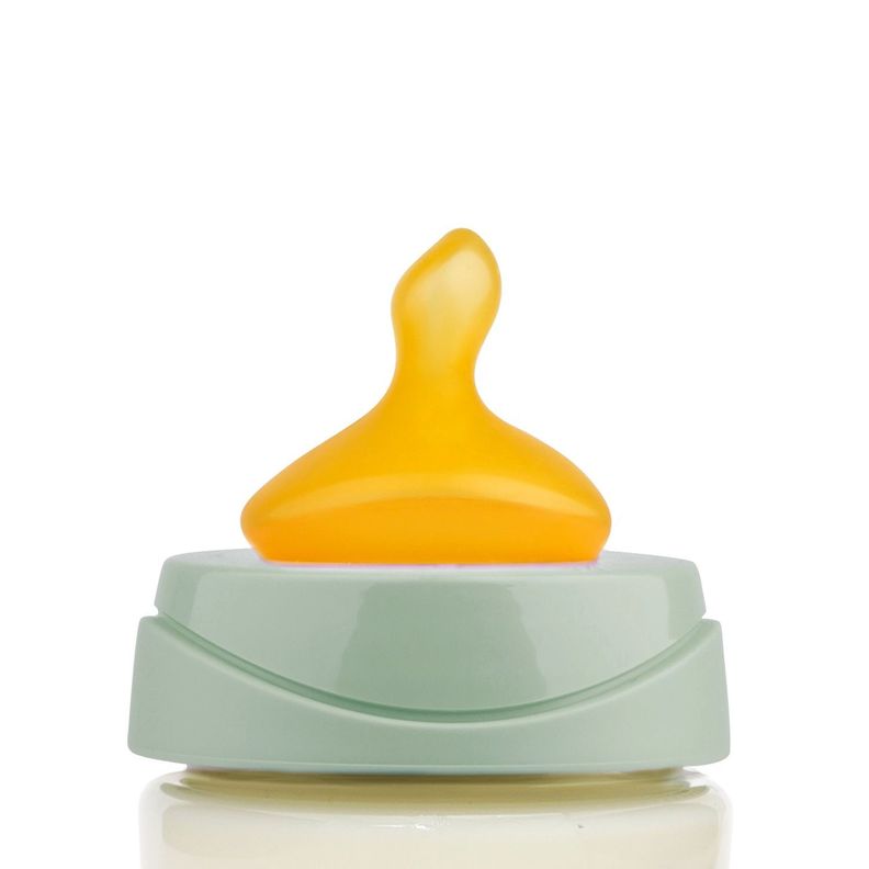 MAMADERA 150 ML TETINA ANATÓMICA LATEX 0-6M BUNNY/VERDE-1